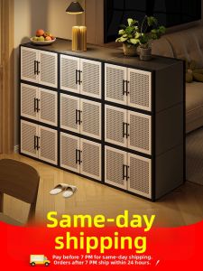 High-capacity Multi-layer Shoe Rack for Home and Renting Spaces