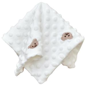 Khăn Chấm Dính Đa Chức Năng Cho Trẻ Sơ Sinh Và Trẻ Nhỏ Bằng Vải Nỉ Dễ Chịu Có Thể Nhai Được Dùng Để Ngủ Và Làm Dịu Trẻ Em