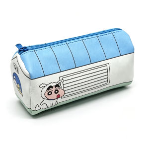 52TOYS | Crayon Shin-chan Anime Da Đựng Xe Buýt Hoạt Hình Túi Bảo Quản Cho Học Sinh Đồ Dùng Học Tập Hộp Văn Phòng Phẩm Quà Tặng