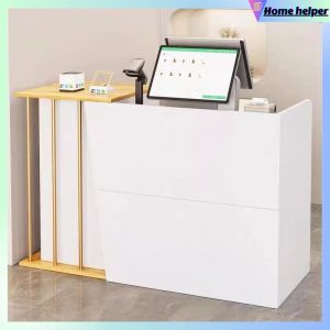 Supermarket Convenience Store Cashier Counter Cabinet & Small Shop Bar Table: A Modern Minimalist Solution