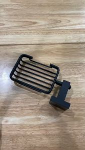 Soap Dish ที่วางสบู่ แบบตะแกรงติดผนัง สีดำ Nordic Style SO-C