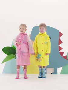 FENGHONGTAO | Children Raincoat With Backpack Holder
