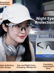 Photochromic Day and Night Universal Eyewear