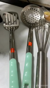 Sendok Goreng spatula sutil stainless / Sendok sop / centong sendok nasi stainles /Saringan gorengan