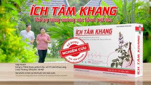 ÍCH TÂM KHANG (30 viên) - Giúp tăng cường sức khỏe tim mạch.