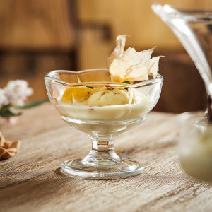 YOGEHOME | Creative Tall Glass Ice Cream Dessert Cup