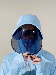 Ruige Summer Sun Clothes Womens Long UV Protection over the Knee Body Sun- Clothing Ice Silk Breathable Long Sleeves Coat Sunscreen Jacket