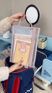 A4 size subject classification file bag zipper student book teaching material subject book bag subject file bag