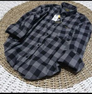 Kemeja Flanel motif populer size M.L.XL