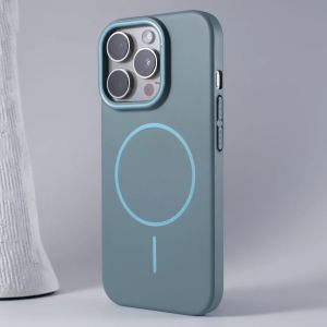 Original For Magsafe Magnetic Phone Case for iPhone 17 Air 16 E 15 14 Plus 13 12 Mini 11 Pro Max Shockproof Matte Hard PC Cover