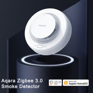 Aqara | Original Aqara Smoke Detector Fire Alarm Monitor Zigbee 3.0 Sound Alert Smart Home Security Work With Xiaomi Mi Home Homekit