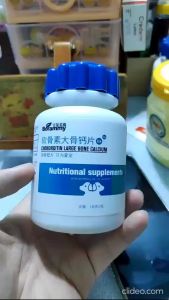 Viên canxi dưỡng lông vi lượng vitamin lysine bổ sung dinh dưỡng cho Chó Mèo - Hara Pet Store