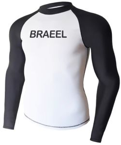 ชุดดำน้ำแขนยาวสำหรับผู้ชาย ชุดดำน้ำกันแดด ชุดว่ายน้ำ ชุดกระเซ็นสัตว์ทะเล แห้งเร็ว ชุดดำน้ำขนาดใหญ่ ชุดดำน้ำชายหาด ชุดว่ายน้ำ ชุดดำน้ำอิสระ