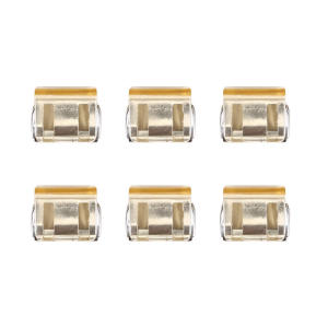 6pcs heavy-duty sliding window lock screen fixing clip window rail fixing safety clip screen window and door safety plug