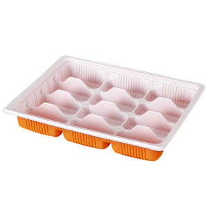 Food Grade Freezer Specialized Dumpling Storage Box Disposable Dumpling Container for Raw Dumplings Rectangular Takeout Meal Box