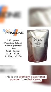 Premium Black Toner Powder for Fuji Xerox Monochrome Printers