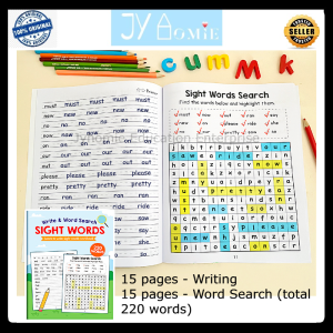 English Book English Grammar Book Word Search Book for Kids English Exercise Book English Book Grammar Book Buku English Buku Kanak