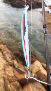Mồi Câu Giả DARK SKERRY 18cm/24g Loại Nổi 0.84oz 7.09in Mồi Cứng Kiểu Cá Mồi Câu Xa Dành Cho Cá Mú Biển Câu Ở Biển Bãi Biển.