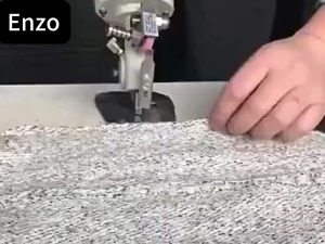 Electric clothing cutting machine portable fabric scissors round knife fabric cutting machine