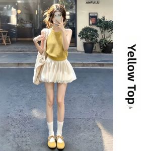 DUOMIAOTU | Stylish Dopamine Salty Elegant Dress Set
