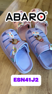 ABARO Super Light Comfy ESN41J2 TROPIX PORTO Toddler Mule Clogs Comfy Toddler Baby Sandals/Light Kasut Bayi/Selipar Bayi