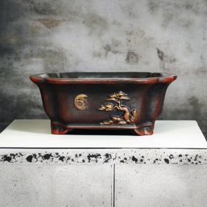 Pot relief klasik karakter bonsai unik