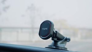 TOPK | TOPK Car Phone Holder Magnetic Phone Car Mount for Car Air Vent Windshield and Dashboard with Strongest Magnet for Cellphones