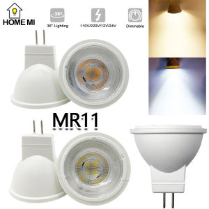MR11ขนาดเล็กหรี่แสงได้36หลอดไฟสปอตไลท์ LED ° 3W GU4 SMD 110V 220V 12V-24V แทน30W ไฟติดรถยนต์สีขาวฮาโลเจนอุ่นเย็น