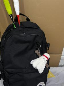 Badminton Shuttlecock Plush Keychain Decorative Toy Visible Couples Hanging Decoration Soft Cuddly Toy Bag Accessory