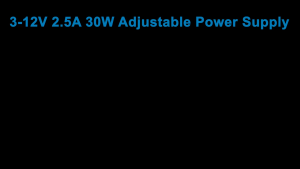 ALITOVE 30W Universal Adjustable Power Adapter 3V-12V DC Power Supply AC/DC Converter 100-240V Max 2.5A with USB 5V 2.1A Port 14 DC Tips & 4.9FT Cable for LED Strip CCTV Camera Router LCD Monitor TV Box Audio Amplifier DIY Electronics