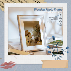 Wooden Picture Frames Personalized Photo Frame Tabletop & Wall Mounting For Home Decoration Durable Frames For Wall Decor (A44*6"5*7"A58*10")