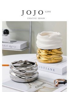 Nordic Ceramic Ashtray JOJOS L. PD Personalized Living Room Decorative Home Decoration Creative Individual Style