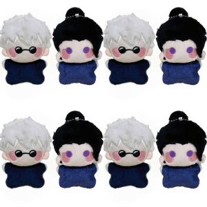 New Jujutsu Kaisen Plush Pendant Gojo Satoru Dolls School Bag Pendants Geto Suguru Cute Soft Stuffed For Kid Christmas