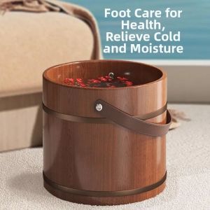 MEISITEKEKE | Home Wooden Foot Soaking Bucket