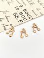 Xiaoyao Home Alloy Musical Note Guitar Hanging Ornaments Hair Accessories DIY Materials Accessories Baji Tuo Necklace Earring Bracelet Pendant. 