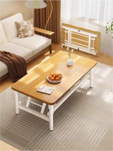 Foldable Storage Friendly Easy Install Coffee Table