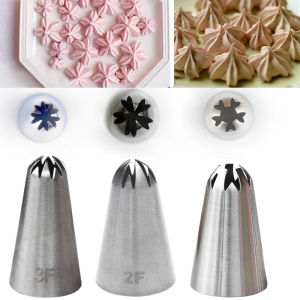 1/3pcs #1F#2F#3F Cherry Blowwoms Cream Nozzles Confectionery Cake Making Tools Flower Piping Tips Cupcake Pastry Decorating Tools