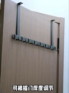 Behind The Door Hook Over Door Towel Rack Door Hanger Over The Door Rack No Punch No Drill Hook