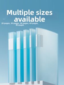 deli | Transparent A4 File Folder 3 Pieces