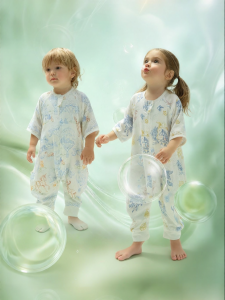 Usbettas | Breathable Lightweight Infant Sleeping Bag with Kick-Proof Legs Year-Round Use