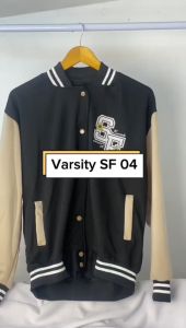 Desain Jaket Baseball SF OVERSIZE M-XXL - TERMURAH