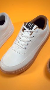 KONA WHITE BROWN - Sepatu Sneakers Anak Laki Laki SD Cowok Naz x Sneakers Pedia