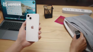 BATOK UGREEN GAN 20W (55554) UGREEN Kepala Charger iPhone 17 16 15 Pro Max Series PD Fast Charging 20W ORIGINAL GARANSI RESMI