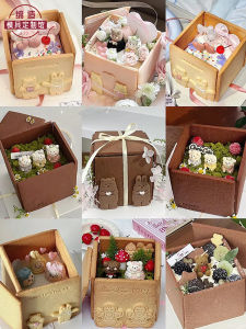 Cartoon Bear Rabbit Baking Tools Cookie Cutter Birthday Gift Press Cookie Sugar Art Kitchen Cooking Utensils Biscuit Stamp