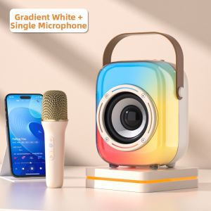 soaiy | All-in-one Microphone and Speaker Bluetooth KTV Microphone for Home Use