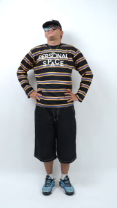 NRDN Clothing Sweatshirt Salur Boxy Fit SPACE CREWNECK