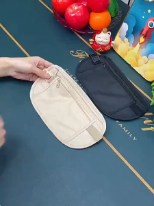 Fanny Pack Slim Multifungsi Dompet Pinggang Hidden Pocket Anti Curi untuk Running Gym dan Traveling