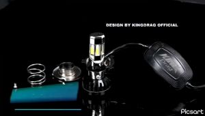 RTD LED Lampu Utama Handlamp LED King Drag RTD M02E 6 SISI ORIGINAL SUPER TERANG