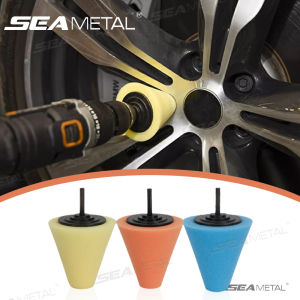 SEAMETAL Car Wheel Polishing Sponge Dead Corner Polishing Sponge Car Cleaning Sponge Brush Tire Care Tools