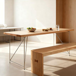 Zen Minimalist Creative Design Office Table